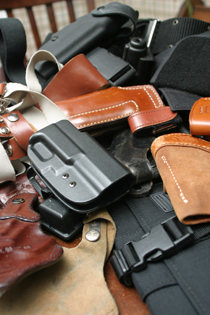 There are hundreds of handgun holster designs to choose from