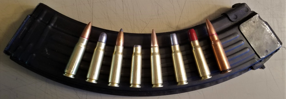 Bullet choices for 7.62x39mm