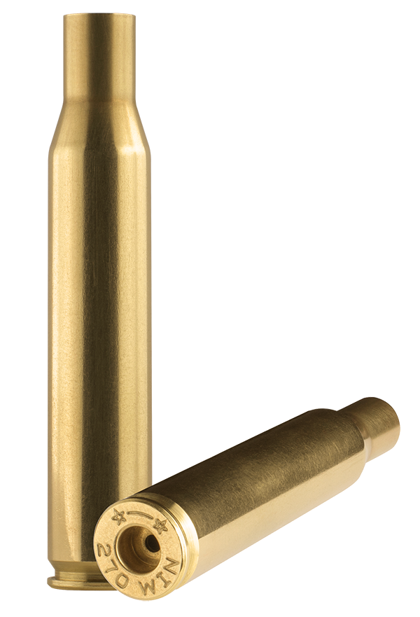 270 Winchester Starline brass case used to make ammunition.