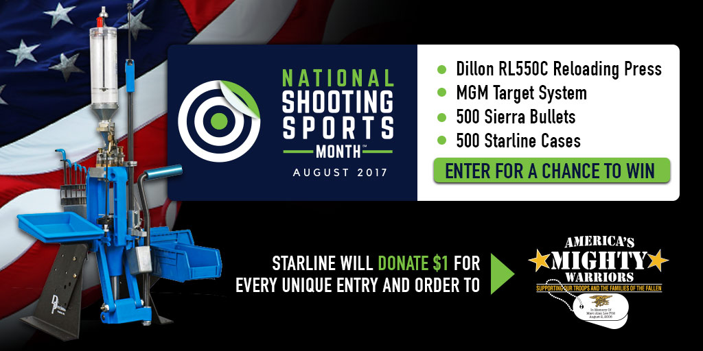 Shooting Sports Month Giveaway from Starline Brass