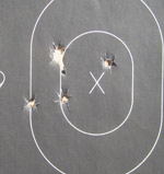 38 S&W black powder firearm 7 yards