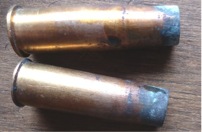 Corrosion from black powder shooting area