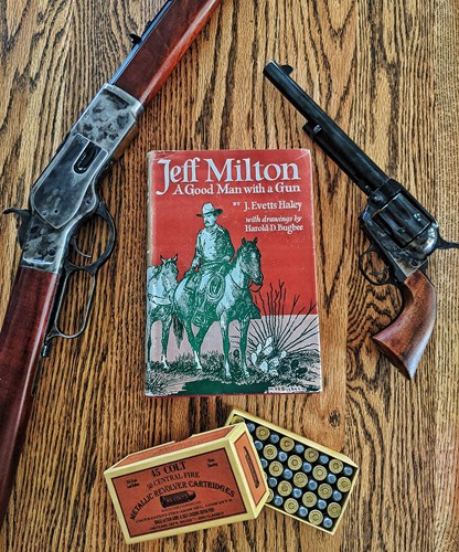 Starline History Highlight Jeff Milton And The Fairbank Train Robbery Rifle Handgun And Pistol Brass