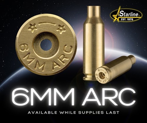 Starline Brass Now Offering 6mm ARC