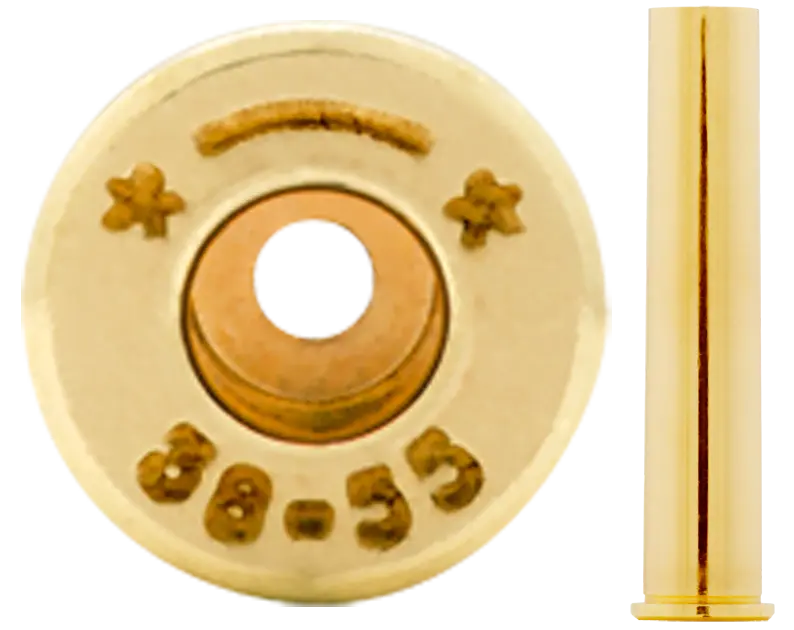 38-55 Short brass case used to make ammunition.