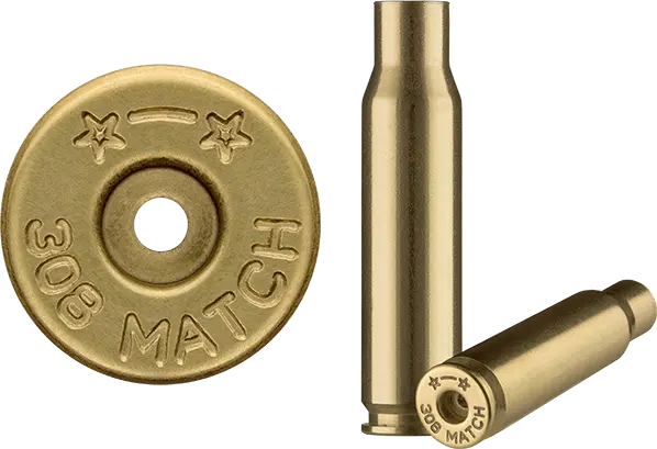 308 Match Winchester Starline brass case used to make ammunition.