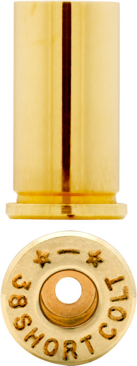 38 Short Colt brass can be used to make ammunition