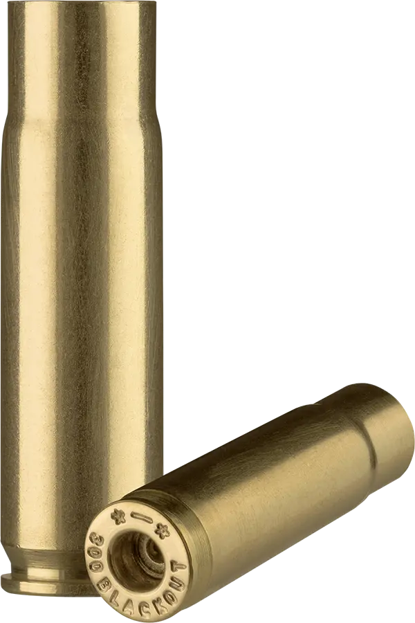 300 Blackout Starline brass case used to make ammunition.