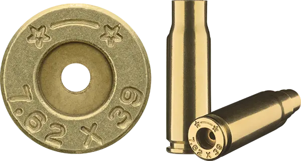7.62x39 Russian case used to make ammunition.