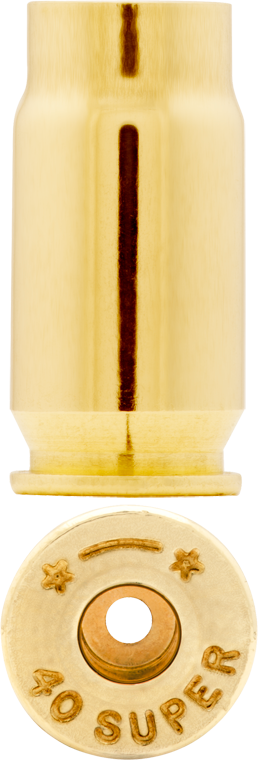 40 Super brass can be used to make ammunition