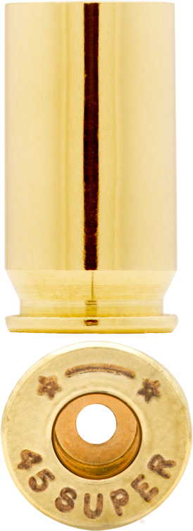 45 Super brass can be used to make ammunition
