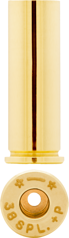 38 Special +P brass can be used to make ammunition