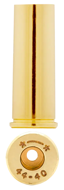 44-40 brass case used to make ammunition.