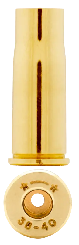 38-40 brass case used to make ammunition.