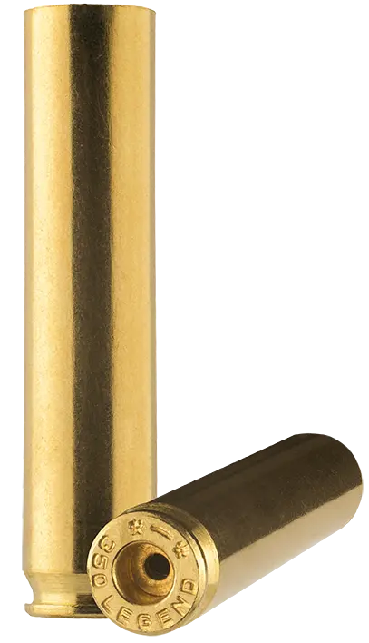 350 Legend brass case used to make ammunition.